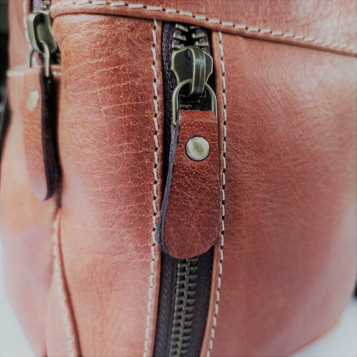 Sac à dos en cuir mobile